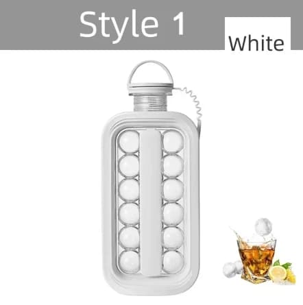 Butelka do robienia kulistego lodu