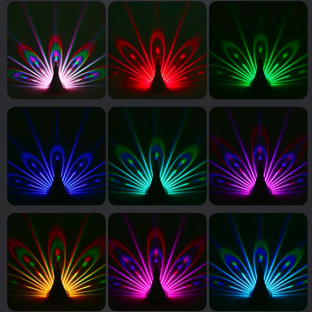 Lampka na ścianę paw led