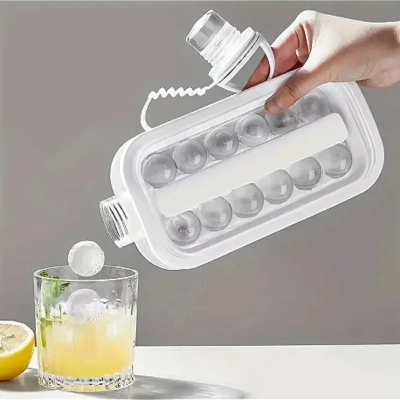 Butelka do robienia kulistego lodu