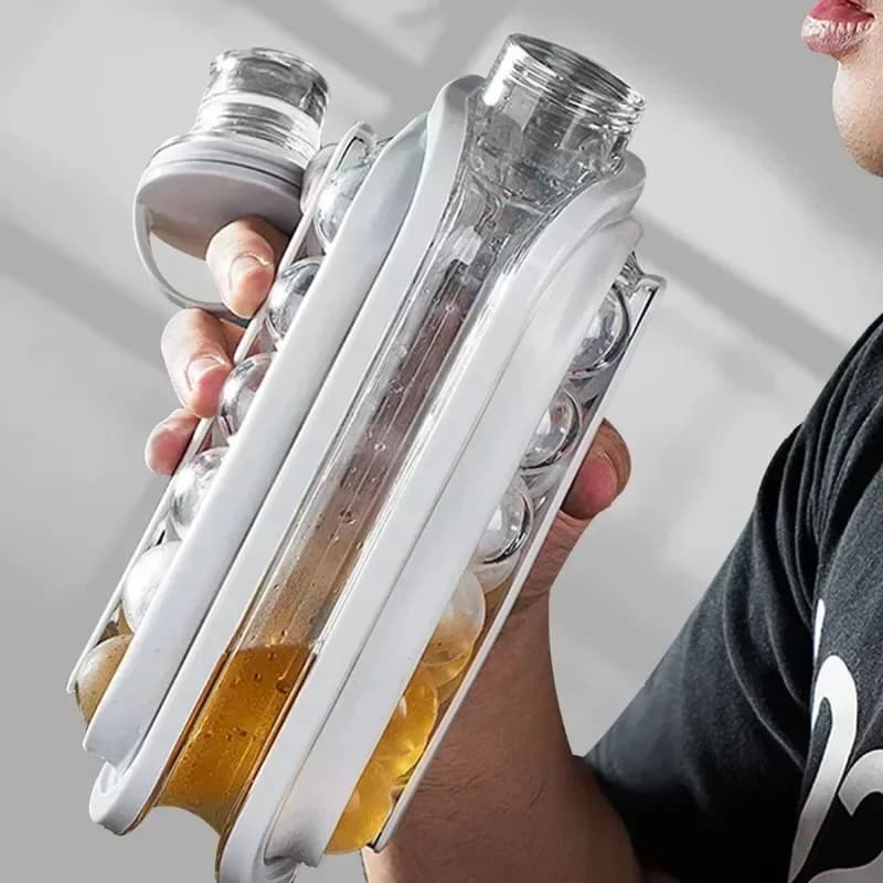 Butelka do robienia kulistego lodu